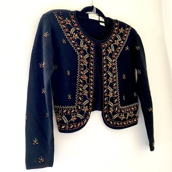 Vintage LambsWool Bolero - Picture 3 of 4